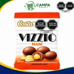Chocolate Costa Vizzio Maní 21 G