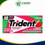 Chicles Trident Sandía 30.6 G Empaque x 18 Und