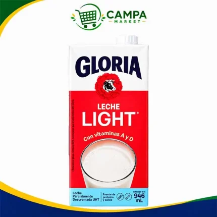 Leche Gloria Light UHT Caja 946 Ml