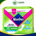 Protectores Diarios Nosotras Normal Paquete 15 Und