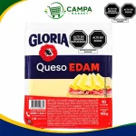 Queso Edam Gloria Tajado Paquete 10 Tajadas 185 G